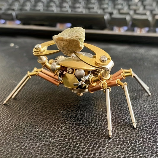 Steampunk Mechanical Crab Collectible Figurine