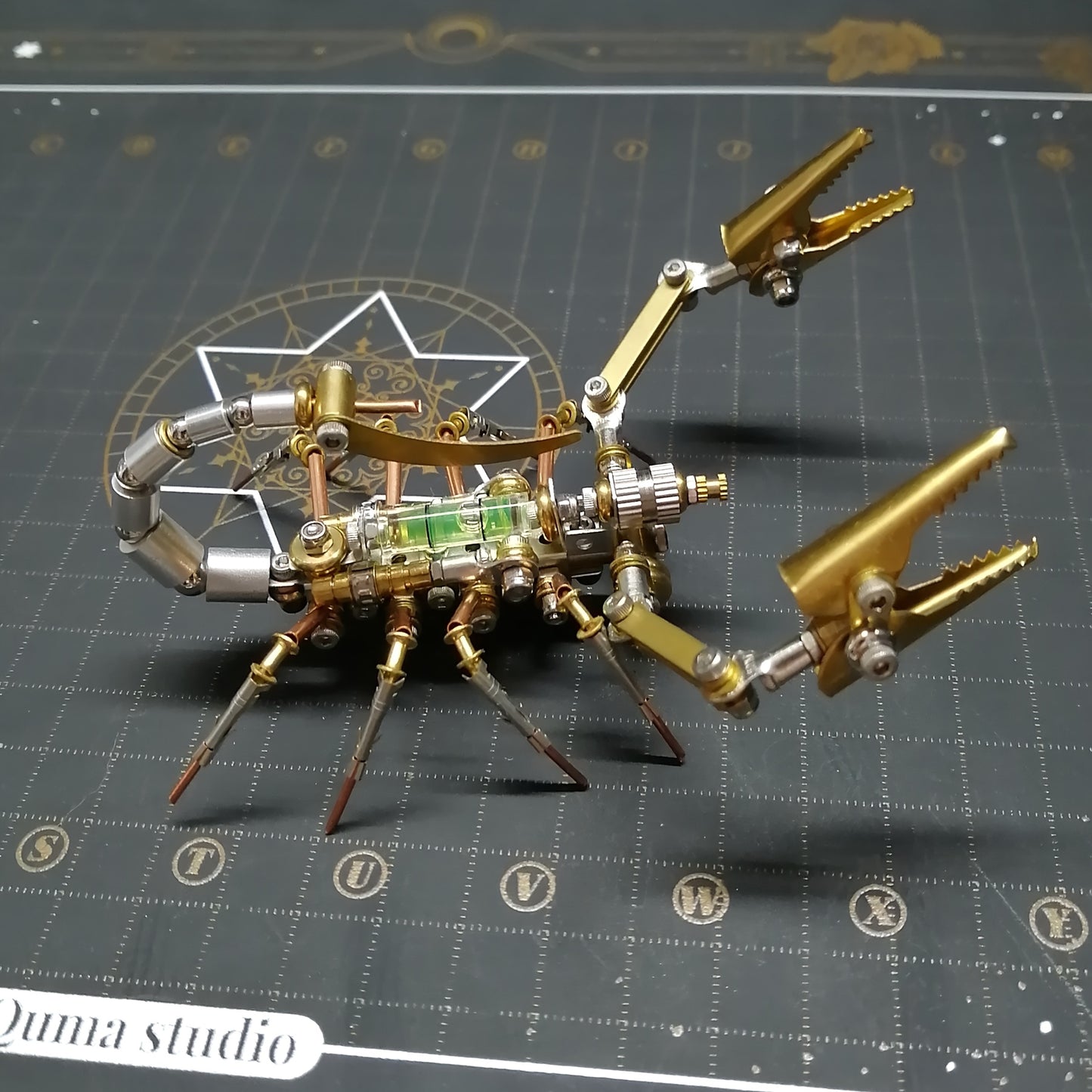 Cyberpunk Mechanical Scorpion Metal Assembly Model