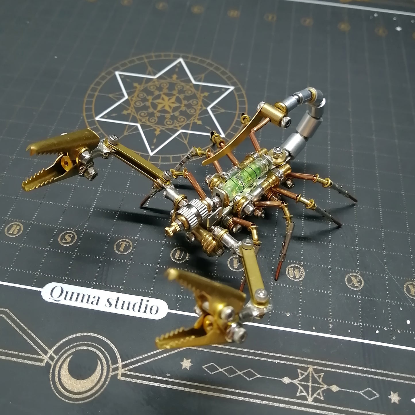 Cyberpunk Mechanical Scorpion Metal Assembly Model