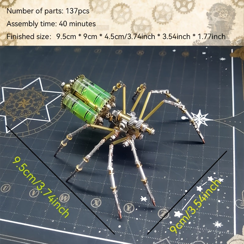 Material: Mechanical Green Liquid Spider