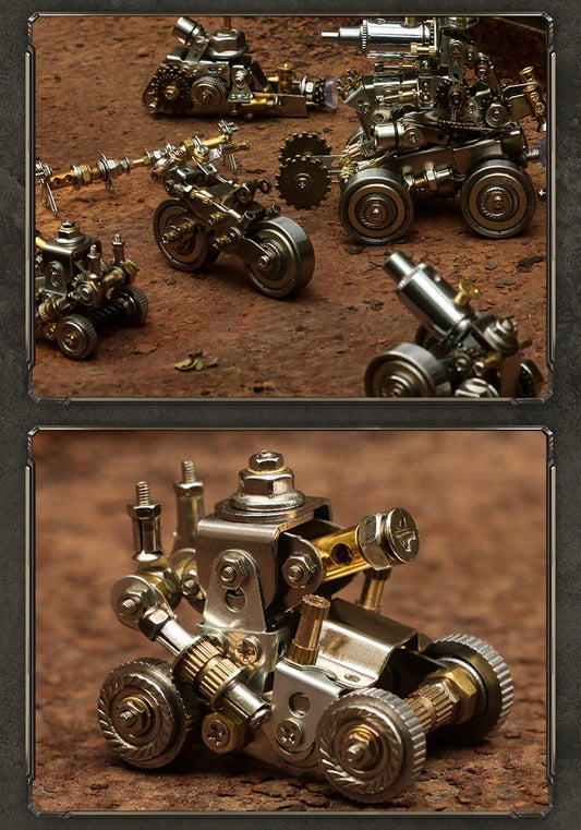 Mechanical Tank Cannon Alloy Armor Series Blind Box Hand-Made