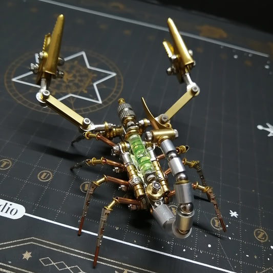 Cyberpunk Mechanical Scorpion Metal Assembly Model