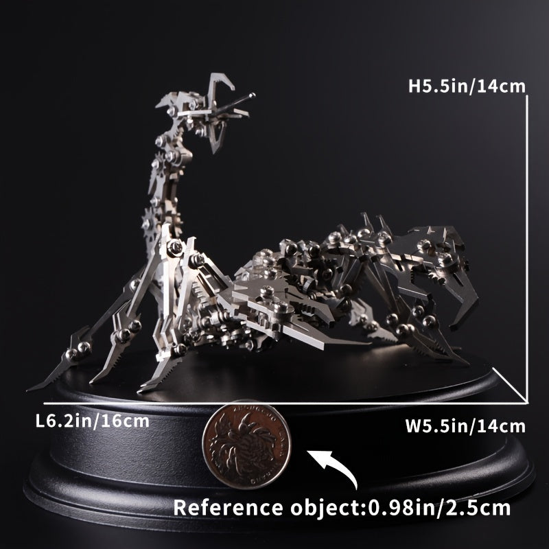 3D Metal Mechanical Scorpion King Model Kit